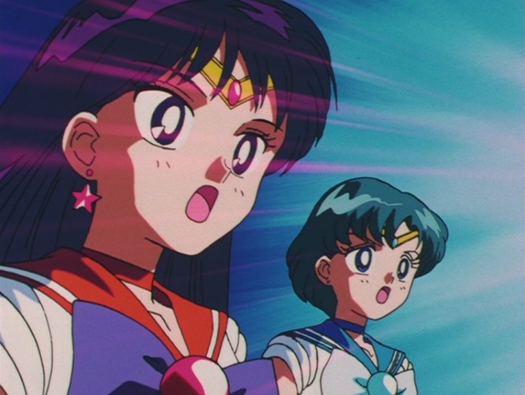 sailor mars e sailor mercury